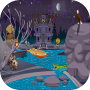 Boy Rescue From Halloween Land