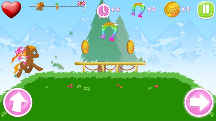 小马保利 - 彩虹小马宝莉跑酷游戏游戏截图