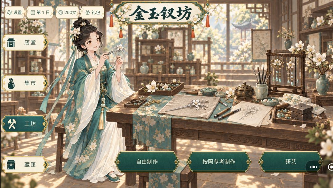 金玉钗坊游戏截图