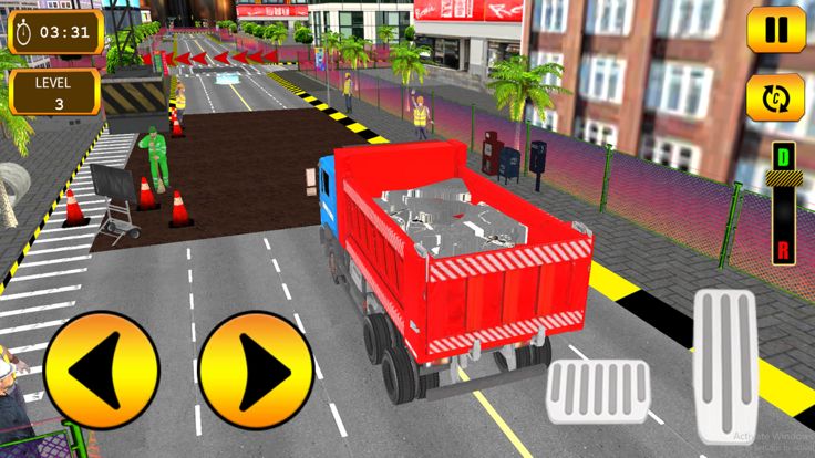 JCB Snow Excavator Game 3D游戏截图