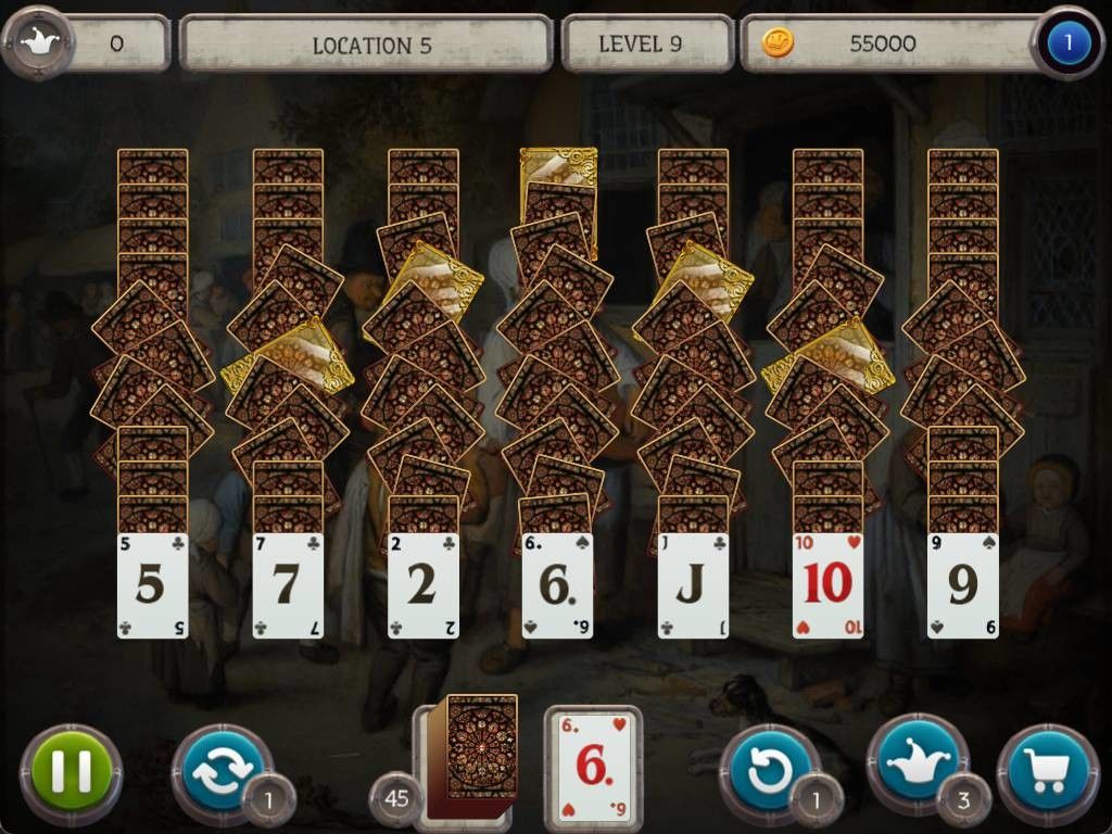 Mystery Solitaire. Grimm's Tales 6游戏截图