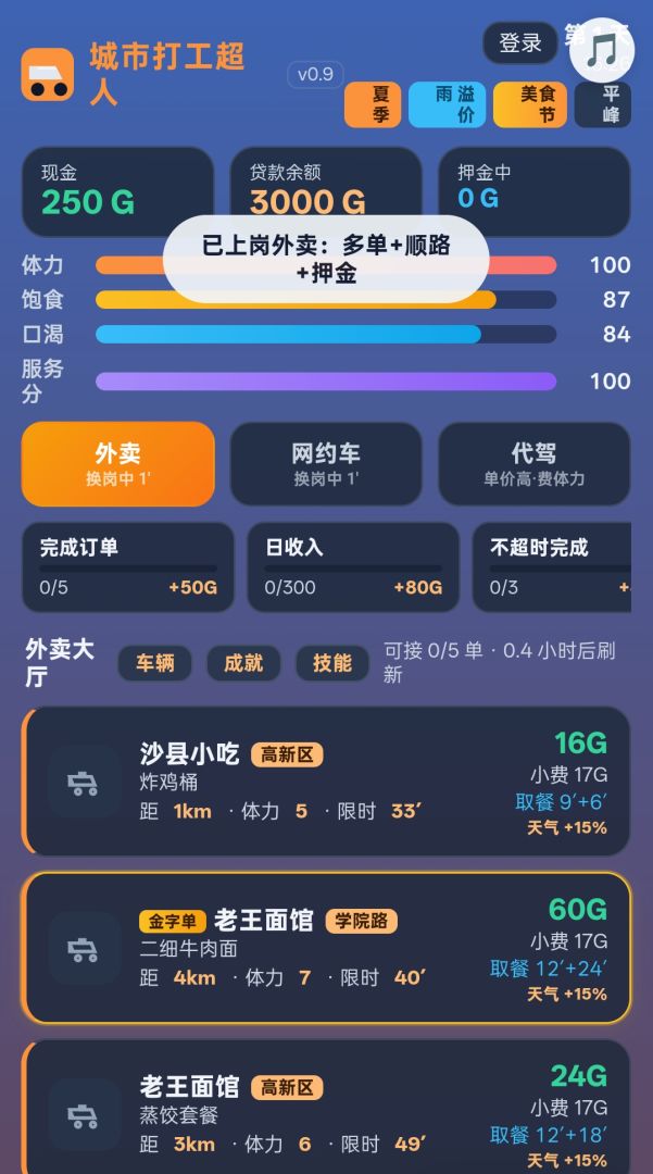 城市打工超人游戏截图