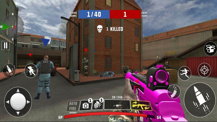 反恐怖主义突击队4v4游戏截图