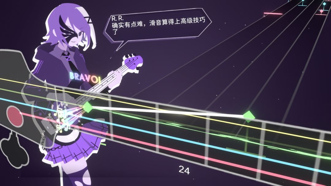 白键上的协奏曲:贝斯英雄游戏截图