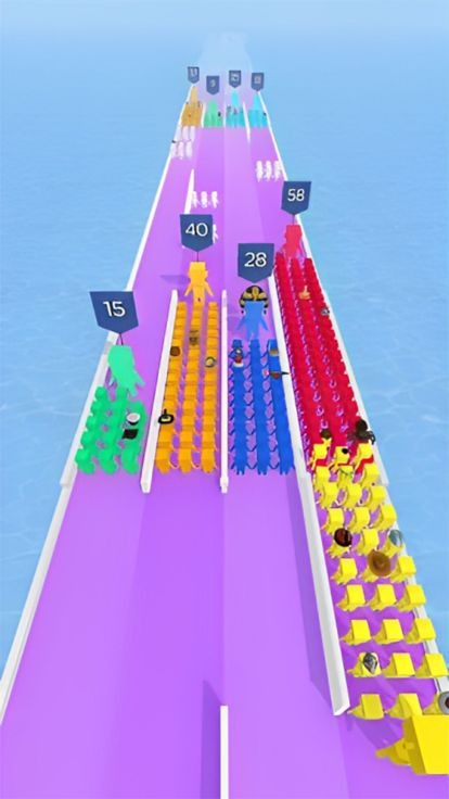 Crowd Hero Run Army Evolution游戏截图