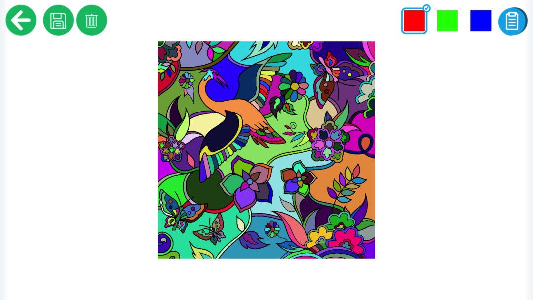 疯狂填色绘本HD游戏截图