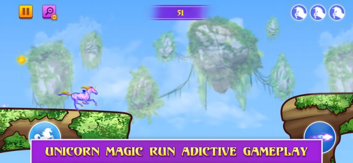 Unicorn Dash : Horse Run游戏截图
