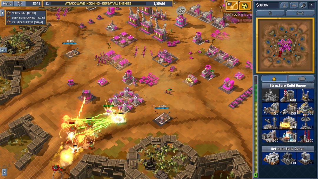 9-Bit Armies: A Bit Too Far游戏截图