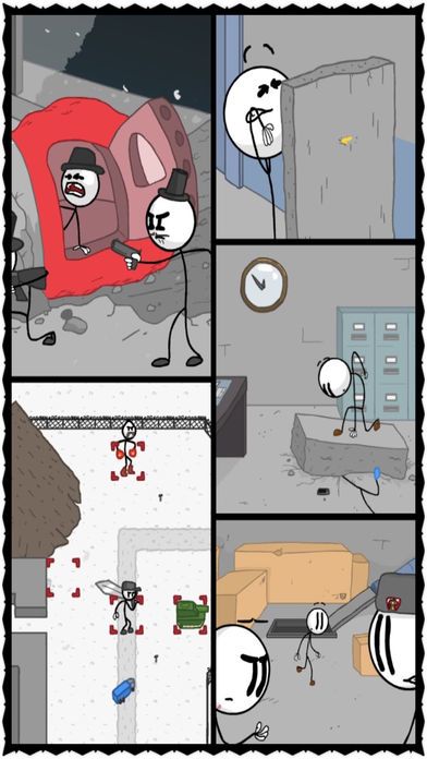 火柴人联盟越狱大作战 : 逃出监狱第2季游戏截图