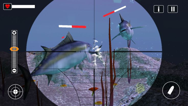Underwater Animals Hunter游戏截图