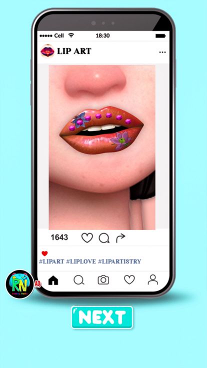 Lip Art - Lips Coloring Magic游戏截图