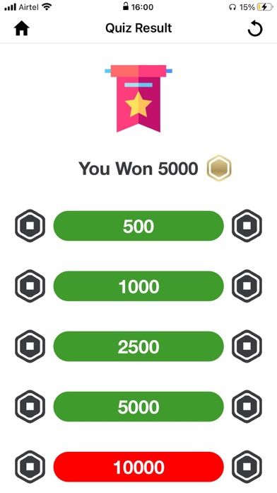 ROBUX - Quiz For Roblox游戏截图