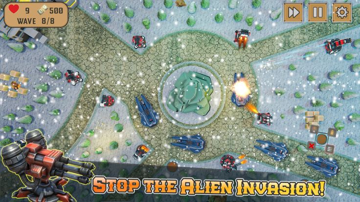 Tower Defense 3D: TD War Games游戏截图