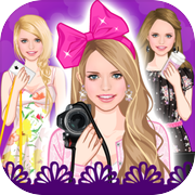 Floral summer dress up gameicon