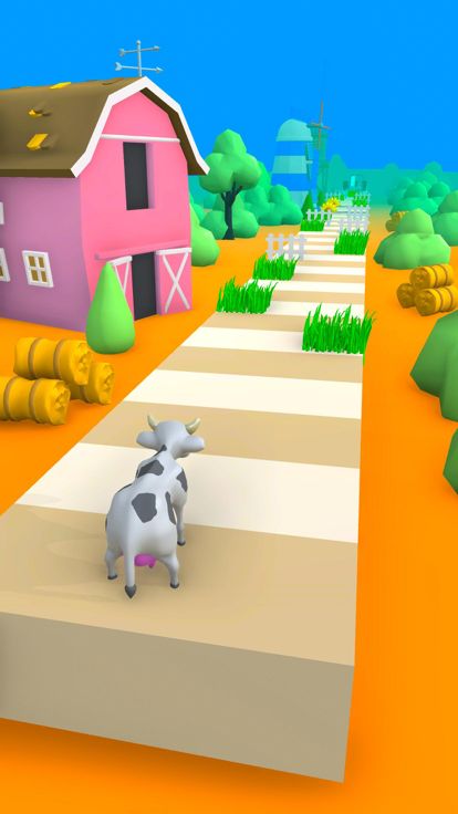 Cow Runner 3D游戏截图