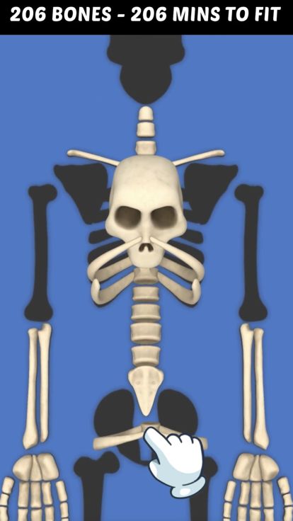 Bones Match 3D游戏截图