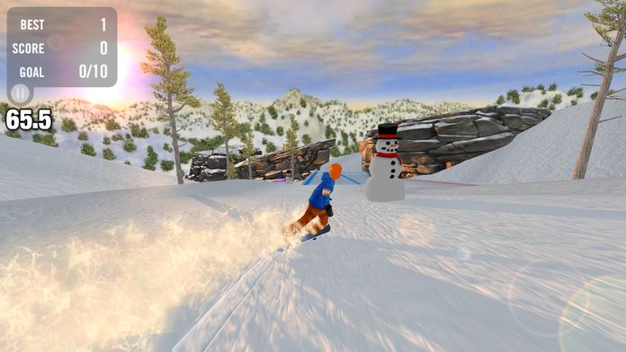 Crazy Snowboard Pro游戏截图