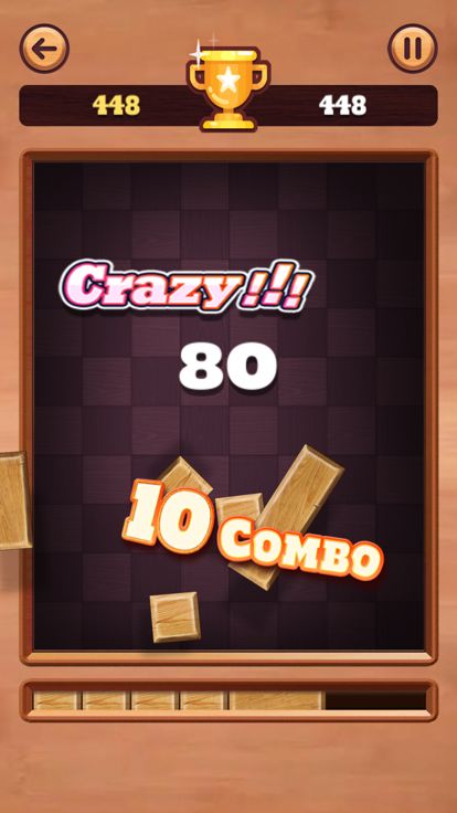 Wood Drop: Slide Block Puzzle游戏截图