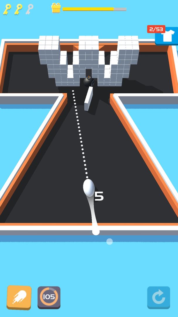 愤怒的小球游戏截图