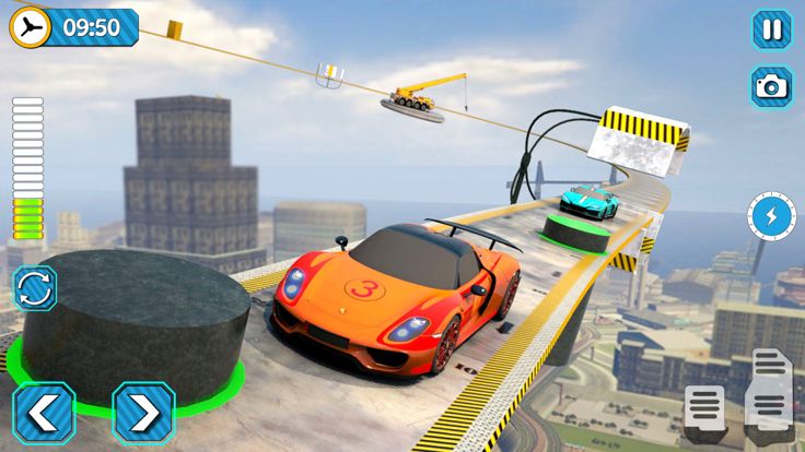 巨型坡道特技赛车游戏截图