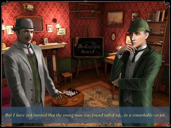 Sherlock Holmes: The Mystery of the Persian Carpet游戏截图