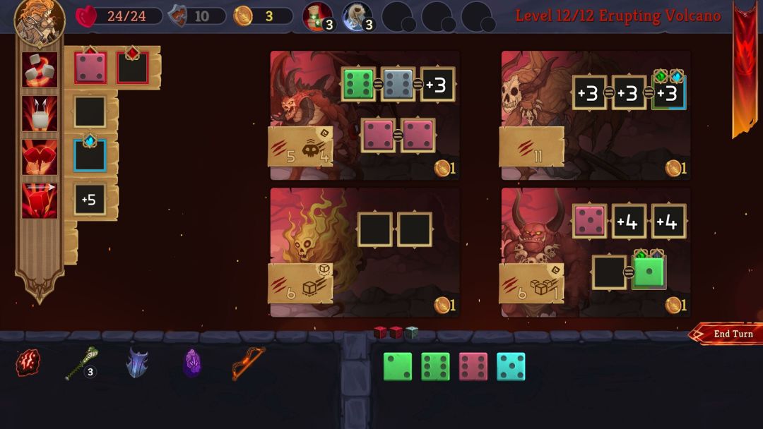 Right and Down and Dice游戏截图