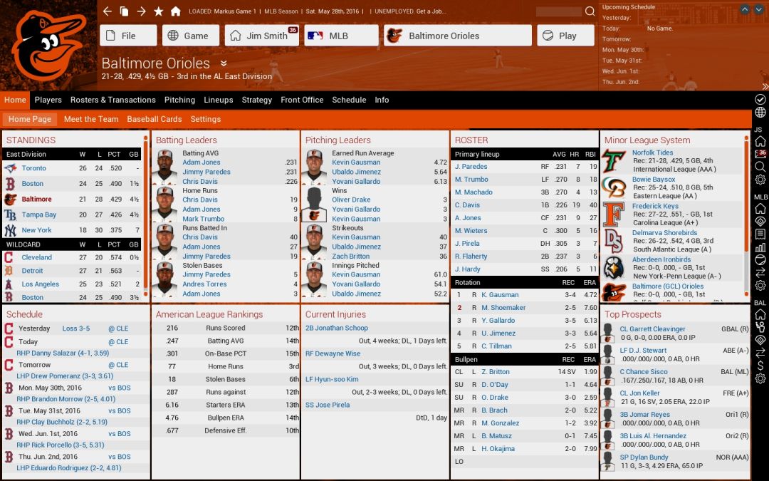 Out of the Park Baseball 17游戏截图