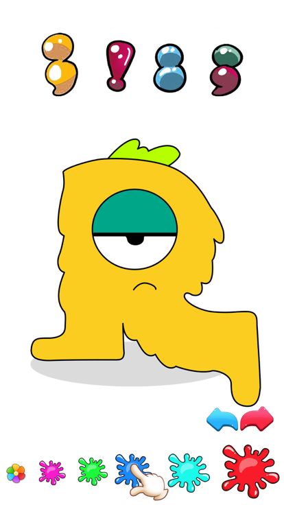 Coloring Alphabet Book Game游戏截图