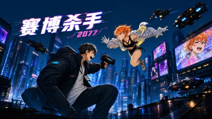 赛博杀手2077游戏截图