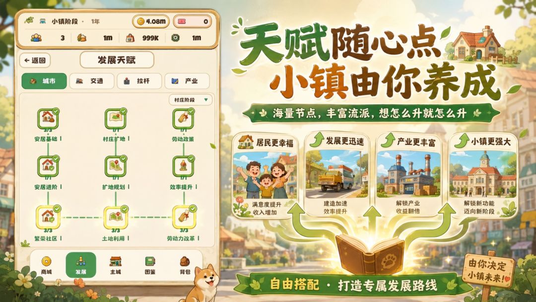 模拟城市:我带村升级游戏截图