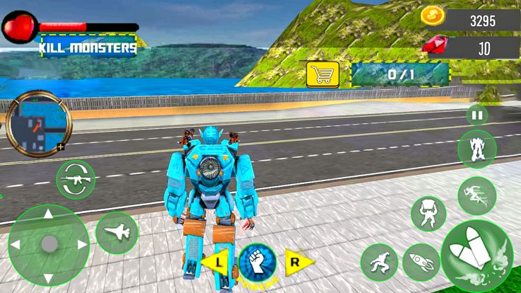 Crane Robot Car Game 3D游戏截图