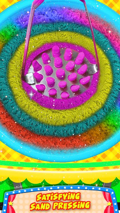 Satisfying Sand Slime Cutting游戏截图