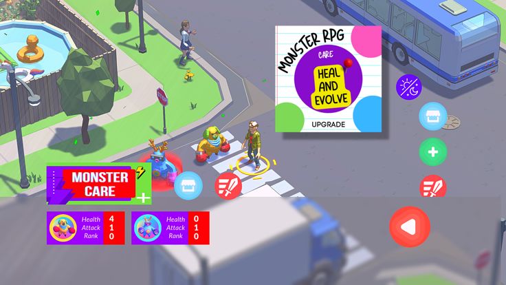 Monster catch city quest pet游戏截图