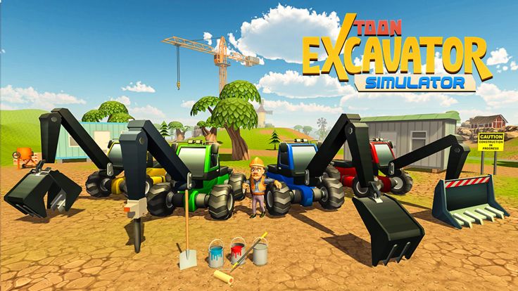 Excavator Crane Simulator游戏截图