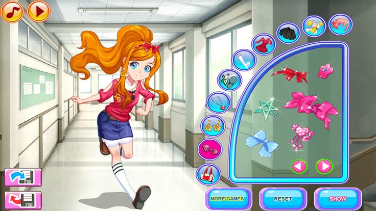 装扮游戏，上课迟到游戏截图