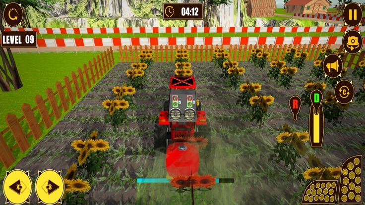 Modern Farmer Tractor Game 3D游戏截图