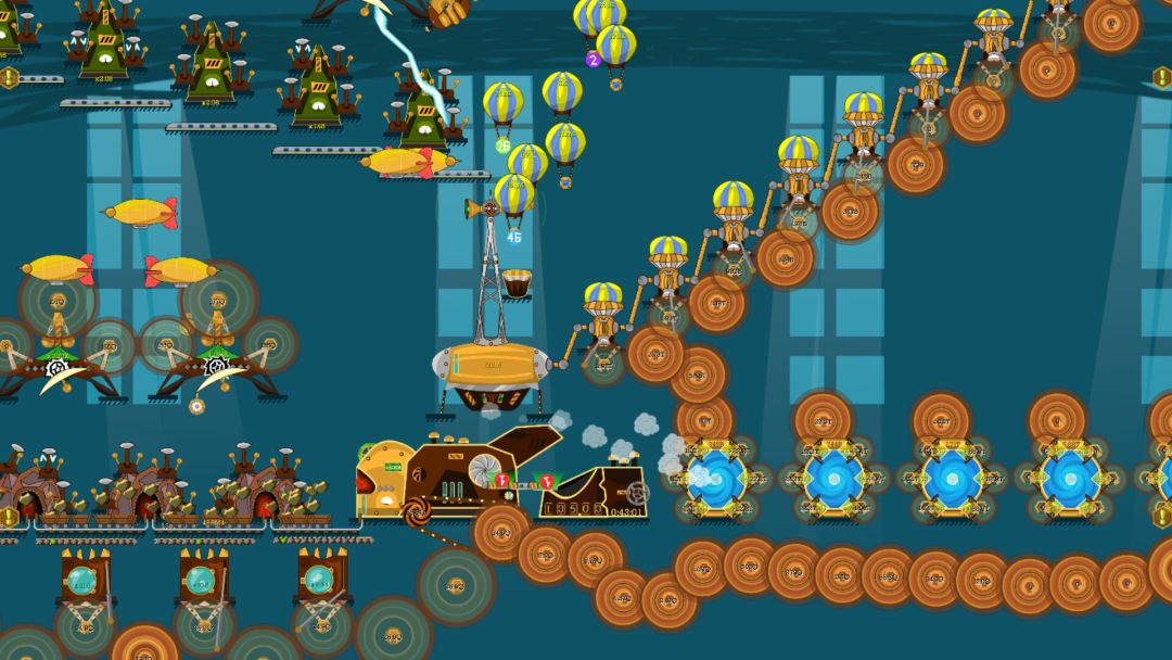 Steampunk Idle Spinner游戏截图