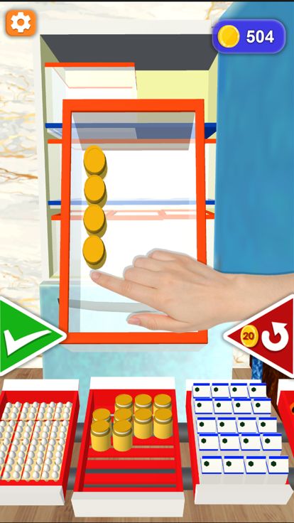 Fridge and shelves organizer游戏截图