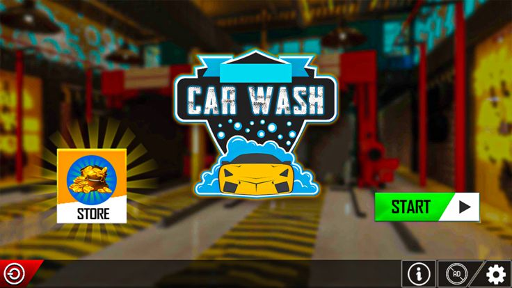 Mobile Car Wash Parking Game游戏截图