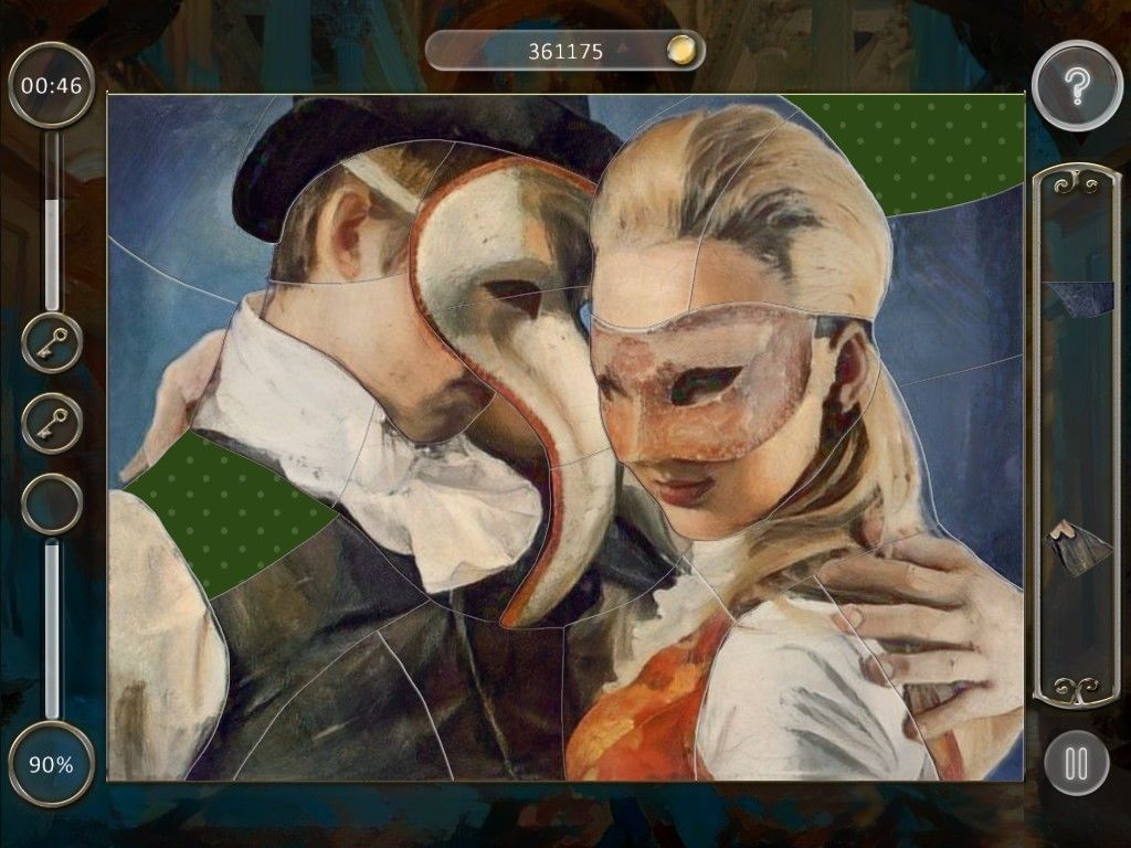 Fairytale Mosaics Beauty And The Beast 2游戏截图