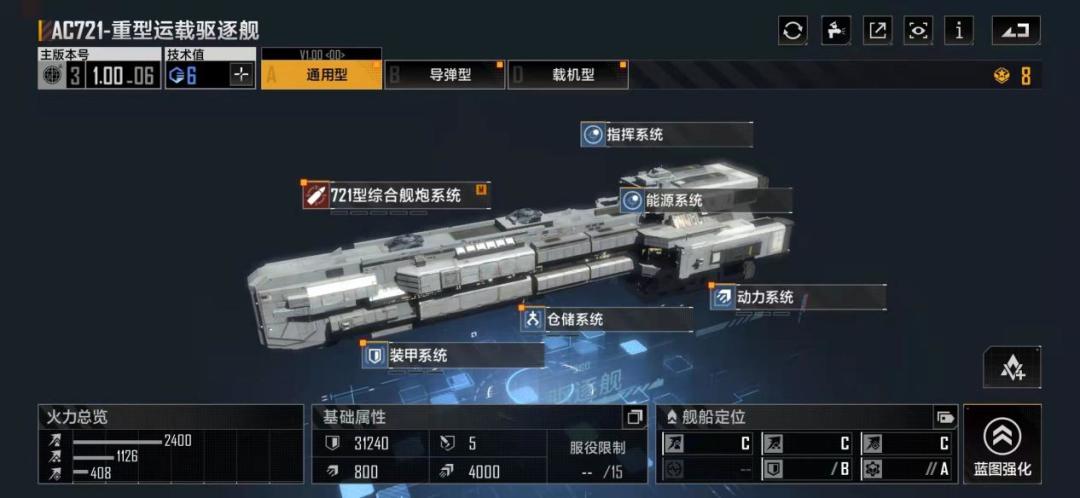 驱逐舰AC721全方位评测！防空战舰中的佼佼者？截图
