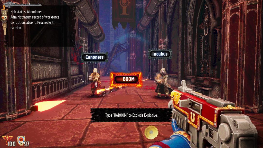 Warhammer 40,000: Boltgun - Words of Vengeance游戏截图