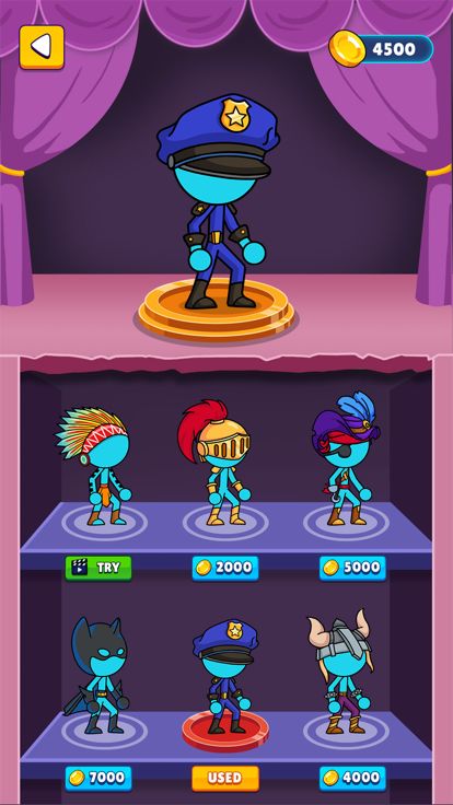 Stickman Hero Merge Tower War游戏截图