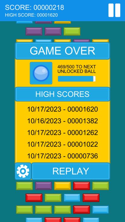 Bricks Breaker Deluxe游戏截图