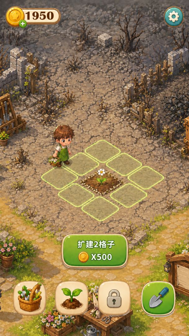 荒废花园游戏截图