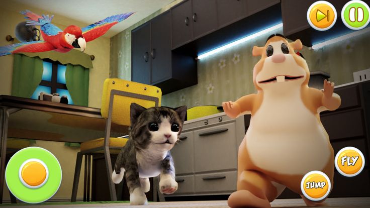 鹦鹉 模拟器： 宠物 世界 3D游戏截图