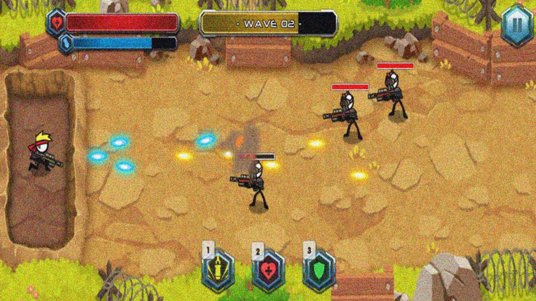 火柴人吃鸡大赛游戏截图