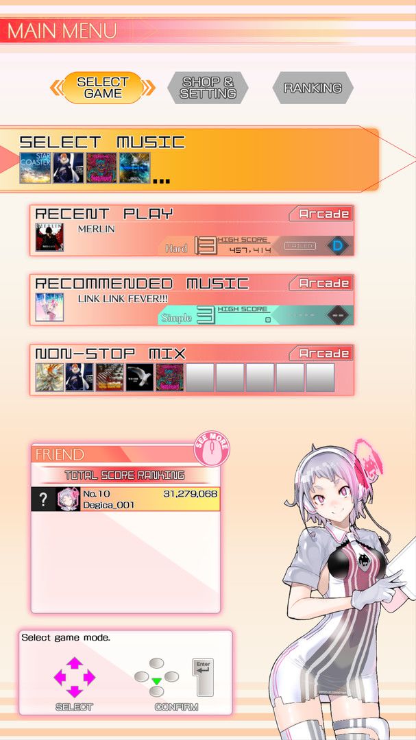 Groove Coaster游戏截图