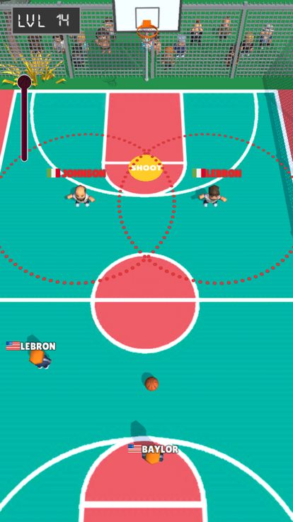 Draw Basket 3D游戏截图