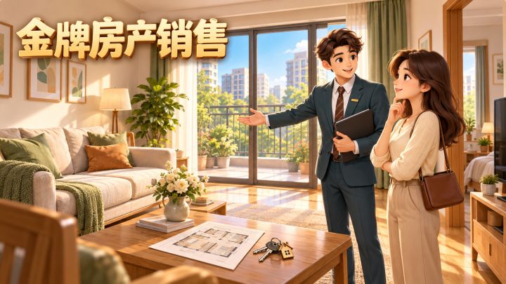 金牌房产销售 封面